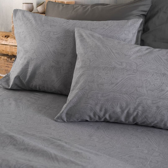 Rythmos Set Cearșafuri 230x270cm. Charisma Gri 4buc