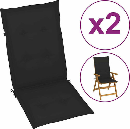 vidaXL Perne Pentru Scaune De Grădină Verzi 2 Buc 120x50 Cm vidaXL Perne Pentru Scaune De Grădină Verzi 2 Buc 120x50 Cm