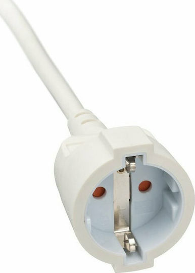 Brennenstuhl 2m Waterproof Extension Cable Cord 2m White