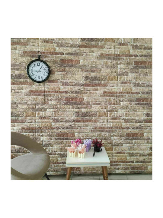 3D Wall Panel Paintable Colorful Waterproof 100x50cm 10pcs