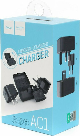 Hoco Hoco AC1 Adaptor Priză în Universal