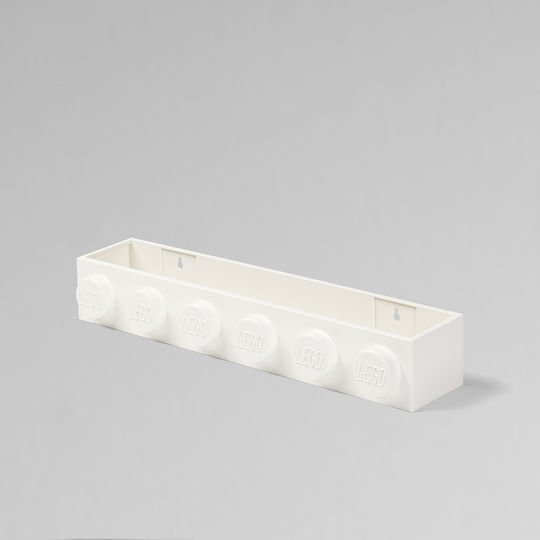 Kids Shelf Wall Mount White 47.8x11.5x7.8 cm