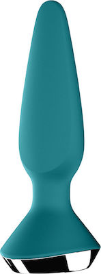 Satisfyer Plug-ilicious 1 Anal Plug with Wireless Functionality and Vibration Green