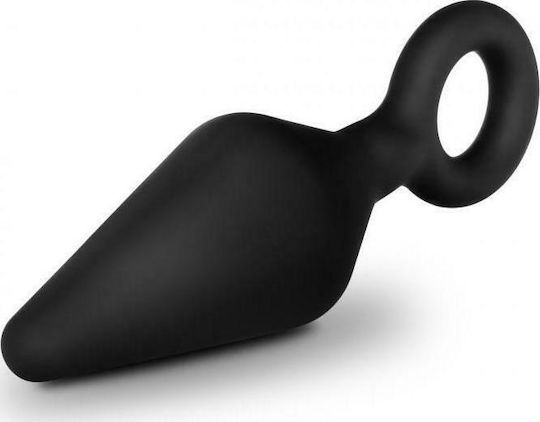 Blush Anal Adventures Platinum Silicone Anal Plug Πρωκτική Σφήνα Small Μαύρη 7.6cm