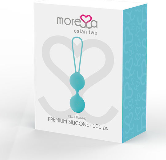 Amoressa Osian Two Premium Silicone Bile vaginale Turcoaz