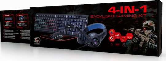 Gembird Ghost Gaming Keyboard with RGB lighting (English US)