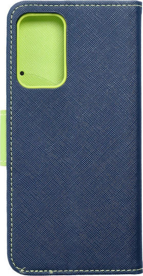Buchen Sie Synthetisches Leder Blau (Galaxy A52 / A52s)