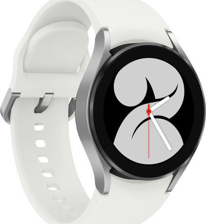 Samsung Galaxy Watch4 LTE Aluminium 44mm Waterproof with eSIM and Heart Rate Monitor (Silver)