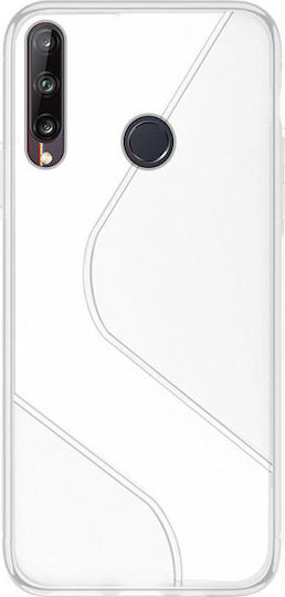 Hurtel S-Case Flexible Umschlag Rückseite Silikon Transparent (Huawei P40 Lite E)