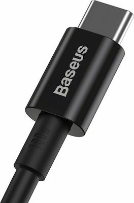 Baseus Superior USB 2.0 Cable USB-C male - USB-C male 100W Black 1m (CATYS-B01)