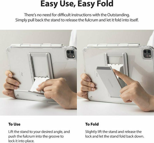 Ringke Fusion Combo Back Cover Transparentă (iPad Pro 2021 12.9")