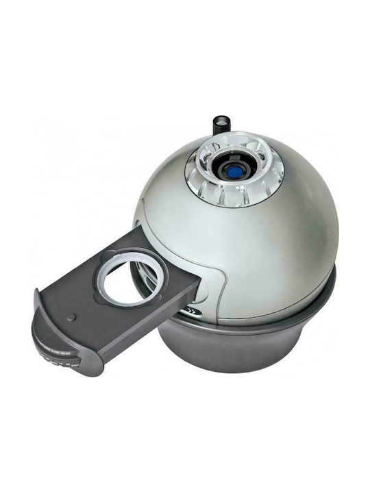 Bresser Kids Projector Lamp Astro Planetarium Deluxe Junior with Star Projection Gray 2-part