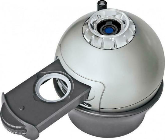 Bresser Детска Лампа Проектор Astro Planetarium Deluxe Junior с Проекция на Звезди Сив 2-part