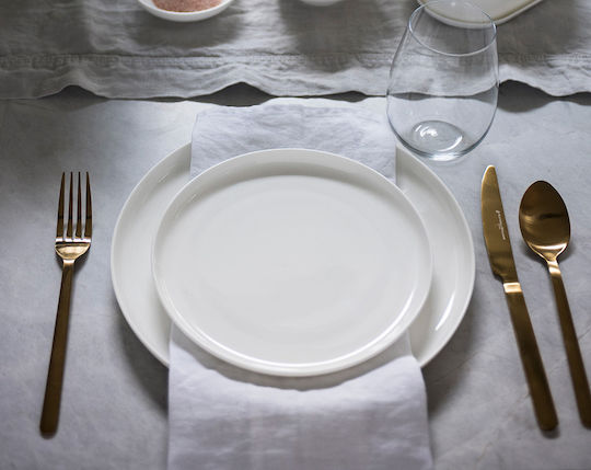 Maxwell & Williams Bone China Cashmere Πιάτο Ρηχό από Πορσελάνη Λευκό με Διάμετρο 26.5cm Maxwell & Williams Bone China Cashmere Πιάτο Ρηχό από Πορσελάνη Λευκό με Διάμετρο 26.5cm