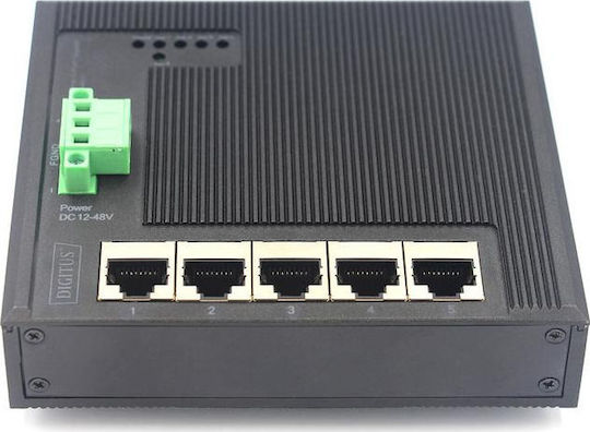Digitus DN-651126 Negestionat L2 Switch cu 5 Porturi Gigabit (1Gbps) Ethernet