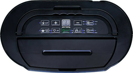 Morris MDB-12150HIW Dehumidifier with Compressor Ionizer and Wi-Fi 12lt Black
