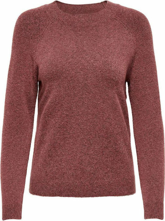 Rica Bluza Damă Mânecă Lungă Mineral Roșu