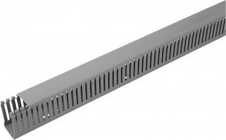 Arnocanali Cable Channel with Perforated Stand made of Plastic 40x80mm Gray