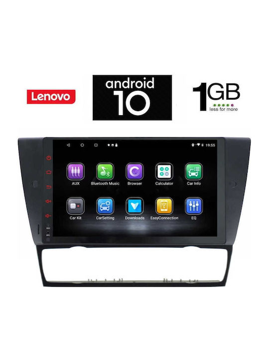 Lenovo Car-Audiosystem für BMW Serie 3 2005-2012 (Bluetooth/USB/AUX/WiFi/GPS) mit Touchscreen 9" IQ-AN X5713_GPS