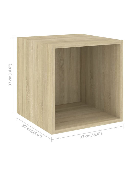 Wohnzimmer TV-Einheit Beige L37xB37xH37cm