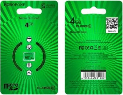 Borofone microSDHC 4GB Class 6