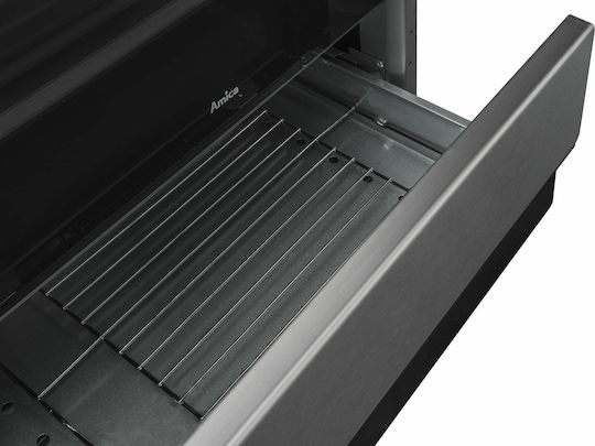 Amica 57GGH5.43HZpMsN(Xx) Cooker 56lt W50cm. Inox
