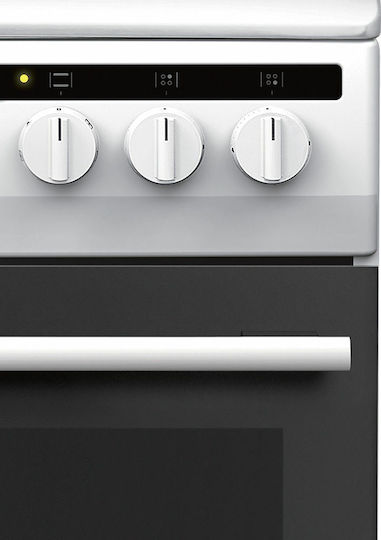 Amica 57GE3.43HZpTaDNAQ(W) Cooker 65lt W50cm. White