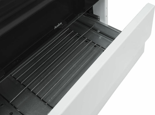 Amica 57GE3.43HZpTaDNAQ(W) Cooker 65lt W50cm. White