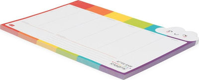 Legami Milano Smart Week Rainbow Weekly Planner Agenda