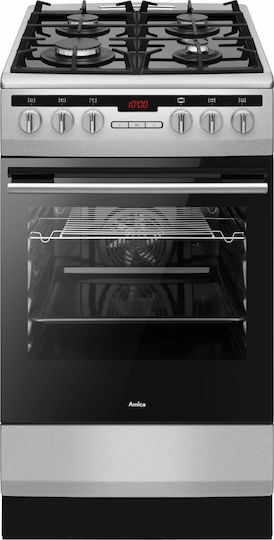 Amica 57GcES3.33HZpTaA(Xx) Herd 62Es B50cm. Inox