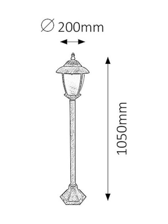 Rabalux Madrid Außenstehlampen Rabalux Madrid Außenstehlampen