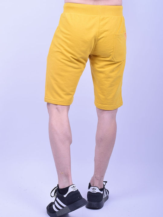 Paco & Co Sportliche Herrenshorts Gelb