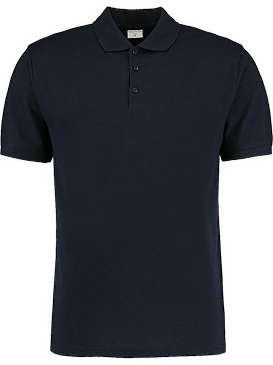 Kustom Kit Klassic KK413 Men's Short Sleeve Promotional Blouse Navy Blue