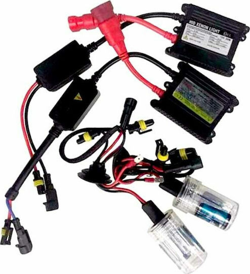 Xenon Σετ Φωτισμού Αυτοκινήτου H7 35W 9-16V 6000K Ψυχρό Λευκό