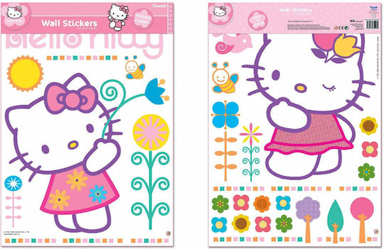 Ango Детска стикерна за стена Стена Hello Kitty XL