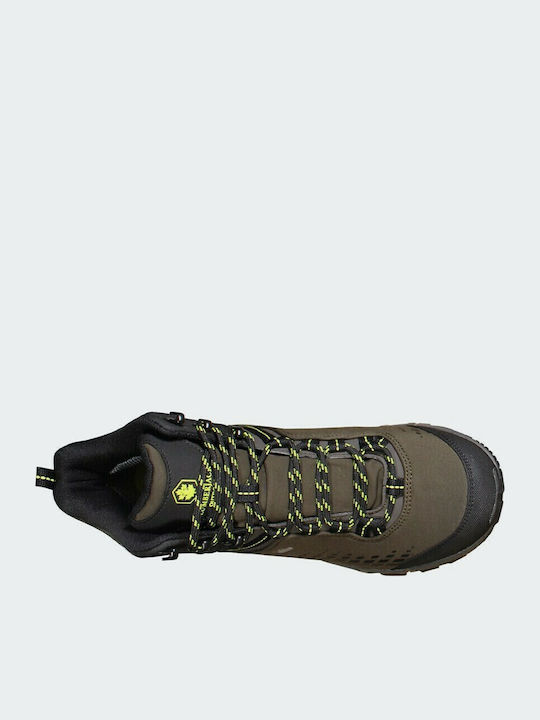 Lumberjack Shell Men's Hiking Boots Brown