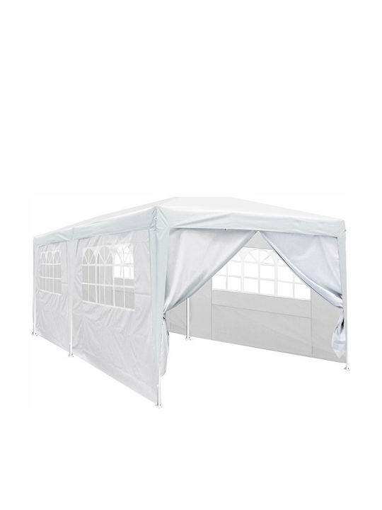 Timeless Tools Garten Gazebo Weiß 6x3m Timeless Tools Garten Gazebo Weiß 6x3m