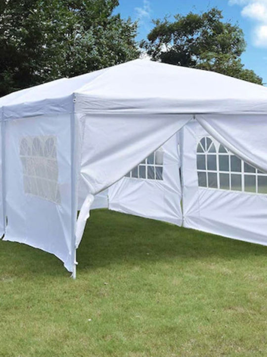 Timeless Tools Gazebo Grădină Alb x3m