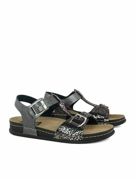 Castor Anatomic Anatomic Leather Women's Sandals Anthracite