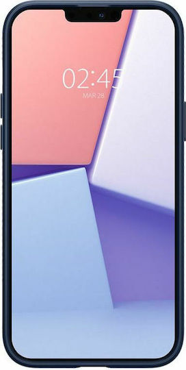 Spigen Liquid Air Back Cover Silicone Navy Blue (iPhone 13 Pro Max)
