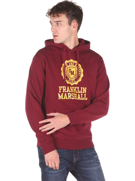 Franklin & Marshall Burgundy with Hood