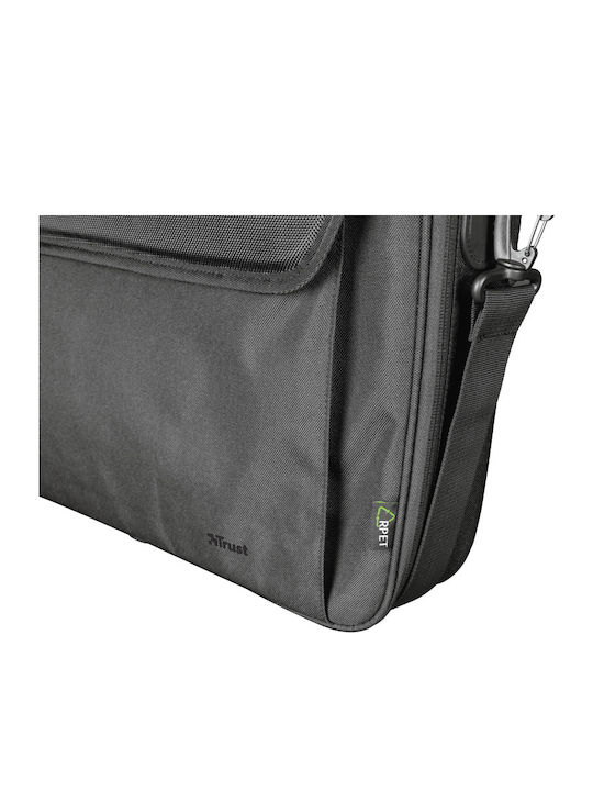 Trust Atlanta Τσάντα Ώμου / Χειρός για Laptop 16" σε Μαύρο χρώμα