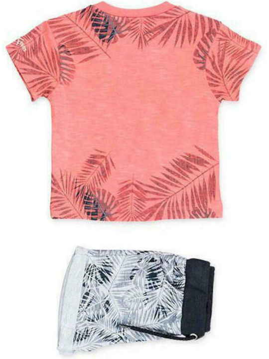 Losan Kids Set with Shorts Summer 2pcs Pink