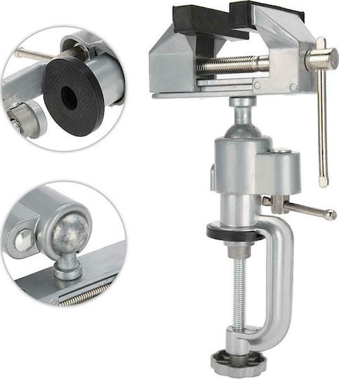 Rotating Multiple Angles Vise with Maximum Opening 75mm