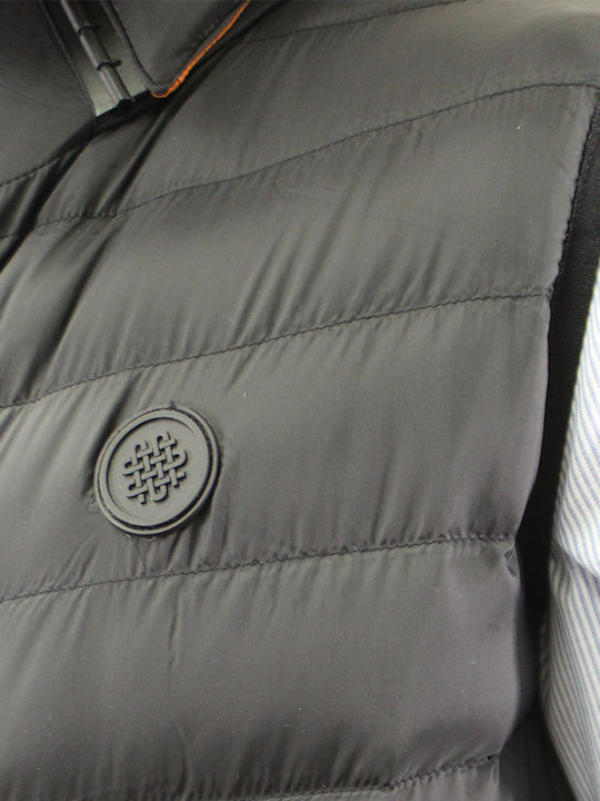 Sleeveless Jacket Puffer Black