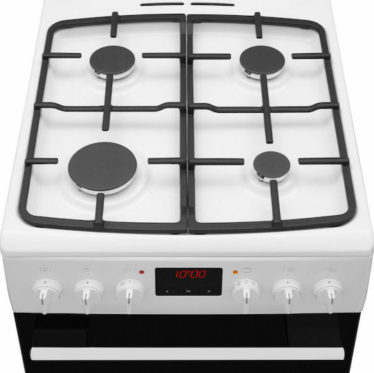 Amica 510GEH3.33ZpTaDpA(W) Cooker 65lt W50cm. White