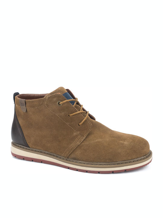 Wildleder Herrenstiefel Camel