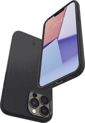 Spigen Silicone Fit Back Cover Σιλικόνης Μαύρο (iPhone 13 Pro Max)