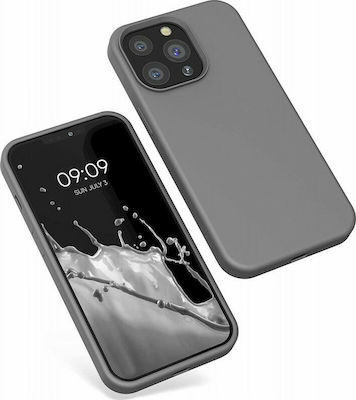 KWmobile Rubberized Back Cover Σιλικόνης Titanium Grey (iPhone 13 Pro)