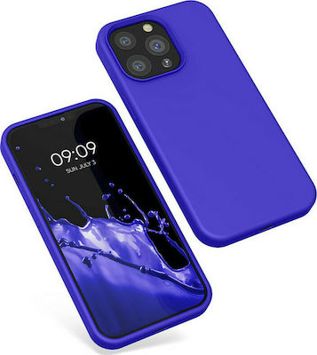 KWmobile Rubberized Back Cover Σιλικόνης Royal Blue (iPhone 13 Pro)